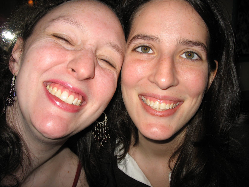 Sasha and Julie on the BART!!!!!