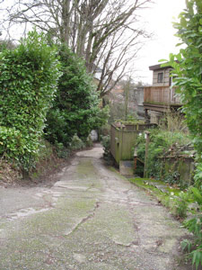 Alleyway off Broadway Avenue