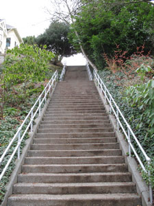 Stairs to 10th Avenue