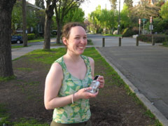 Sasha at Seward School playground