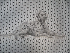 Dalmatian mosaic by Silas and Sasha