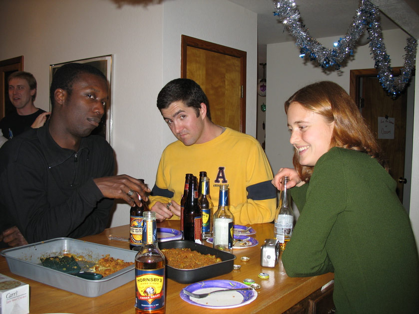 Kofi, Geremy, and Becca