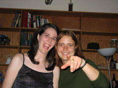 Julie and Becca